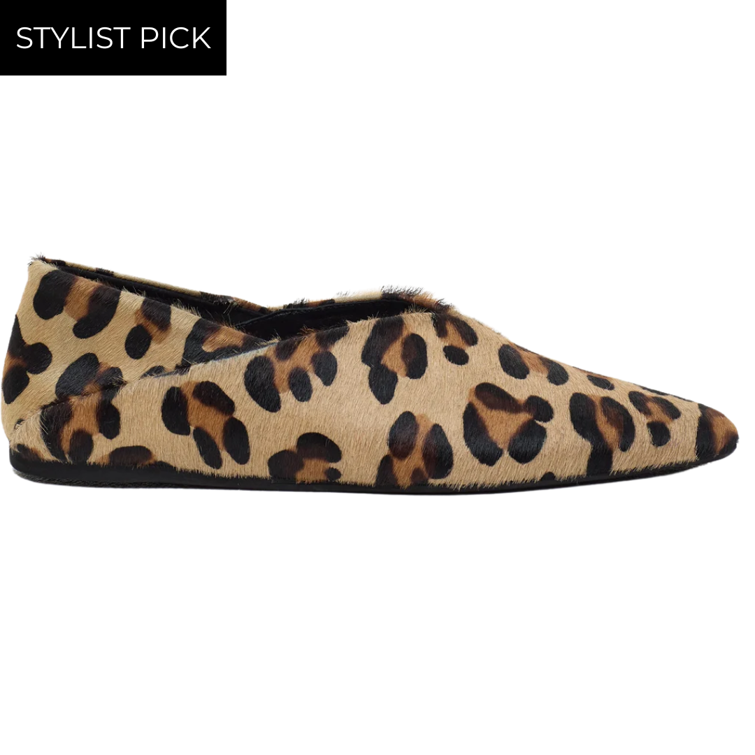 Ballerina Flats in Urban Beige