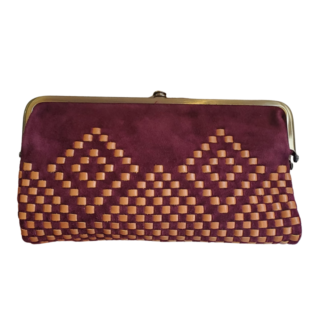 Lauren Clutch-Wallet in Garnet