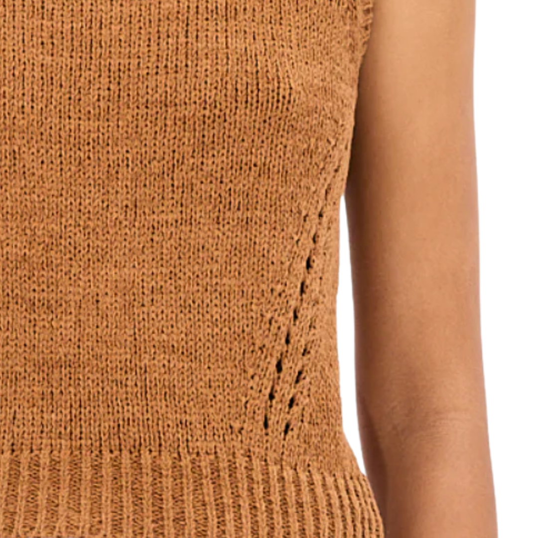 Priscilla Knit Top in Umber