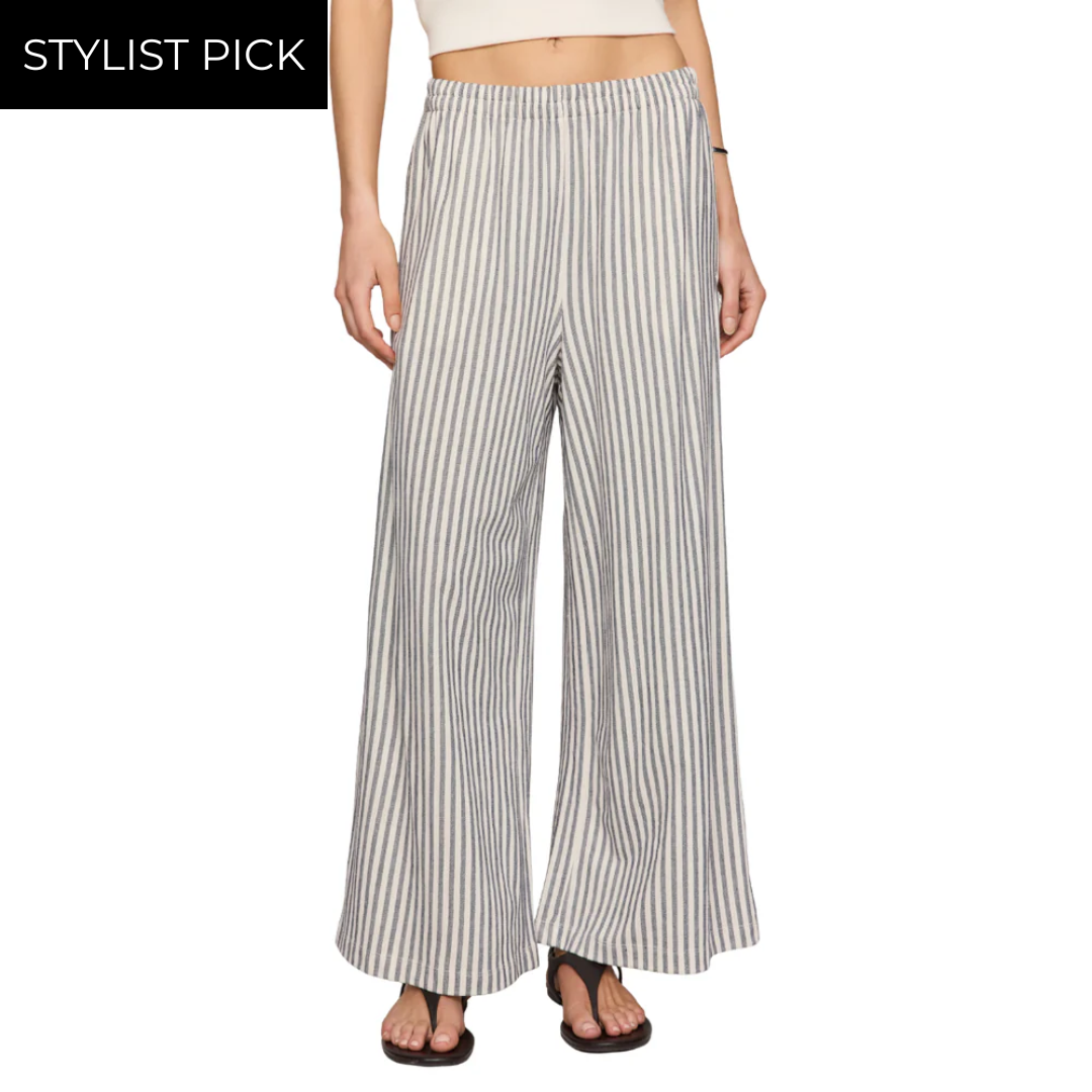 Scout Knit Striped Pant in Eclipse