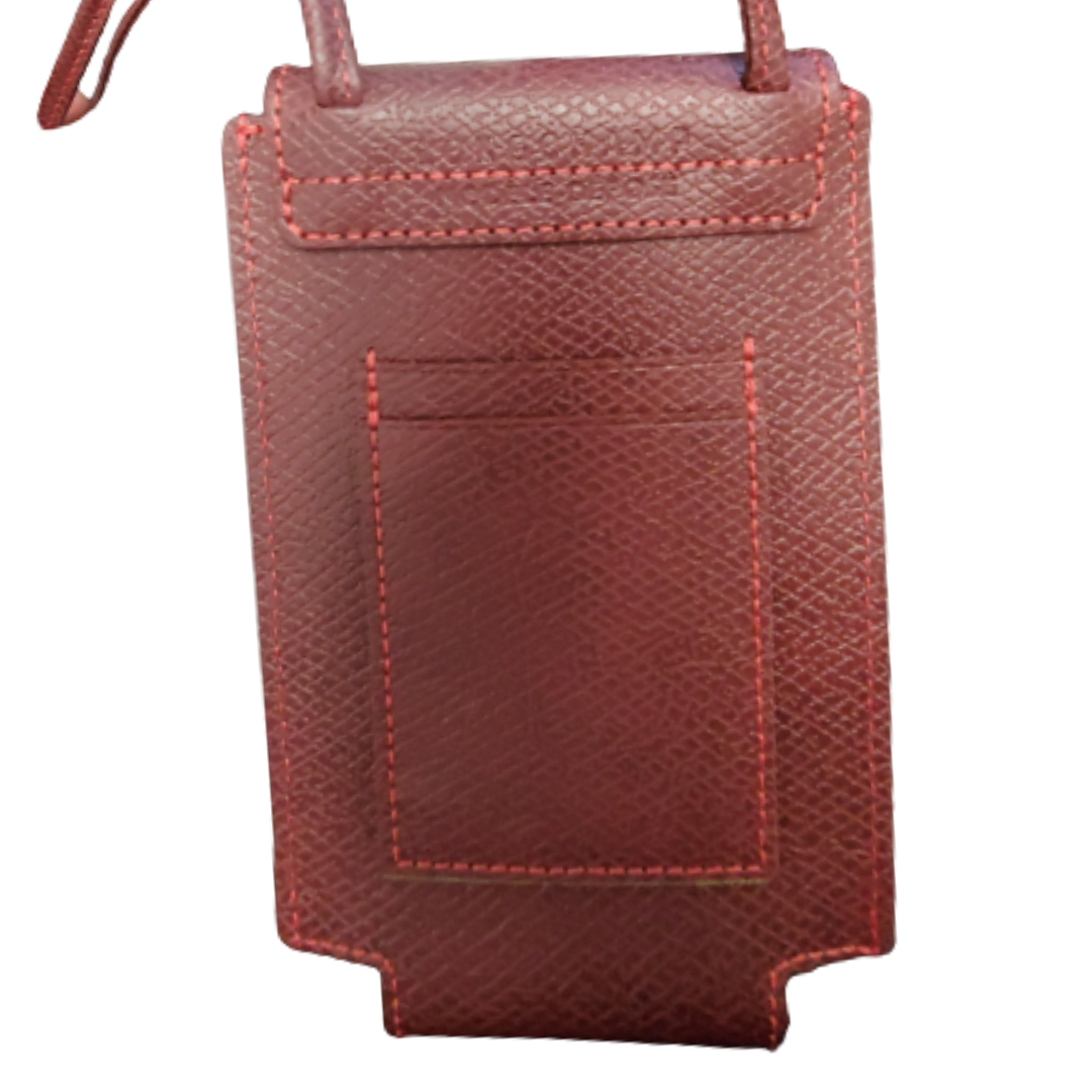 Phone Case with Lanyard in Red