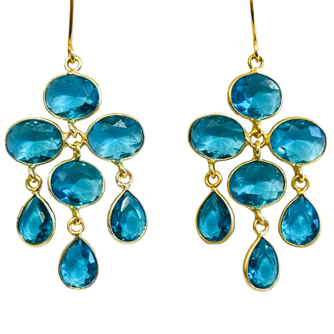 Naomi Earring in Sky Blue