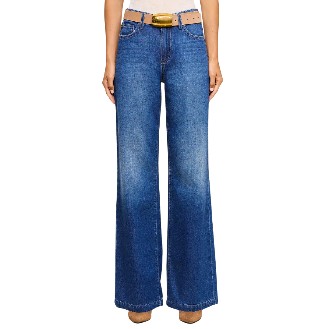 Scottie Wide-Leg Jean in Idaho