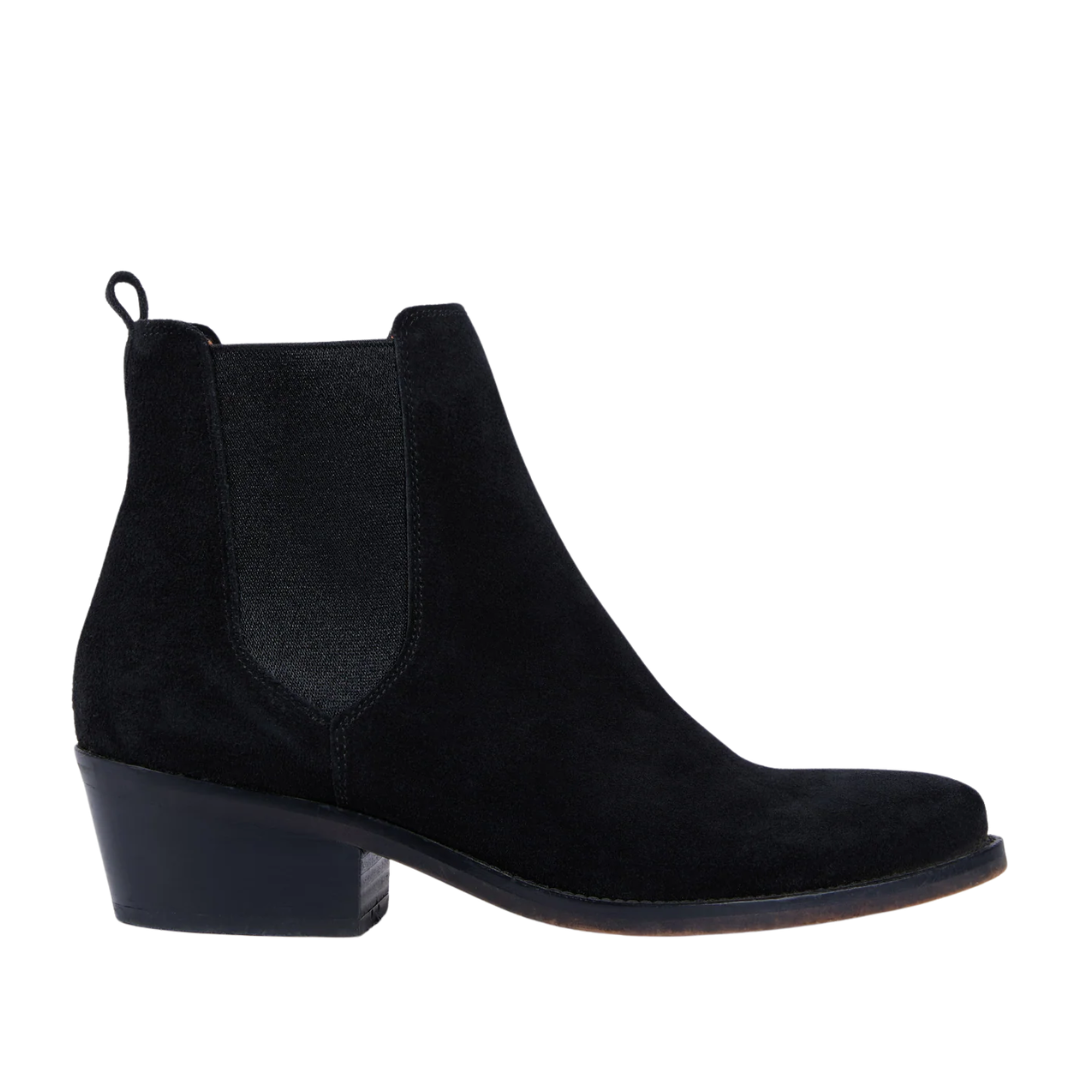 Rove Suede Boot in Black