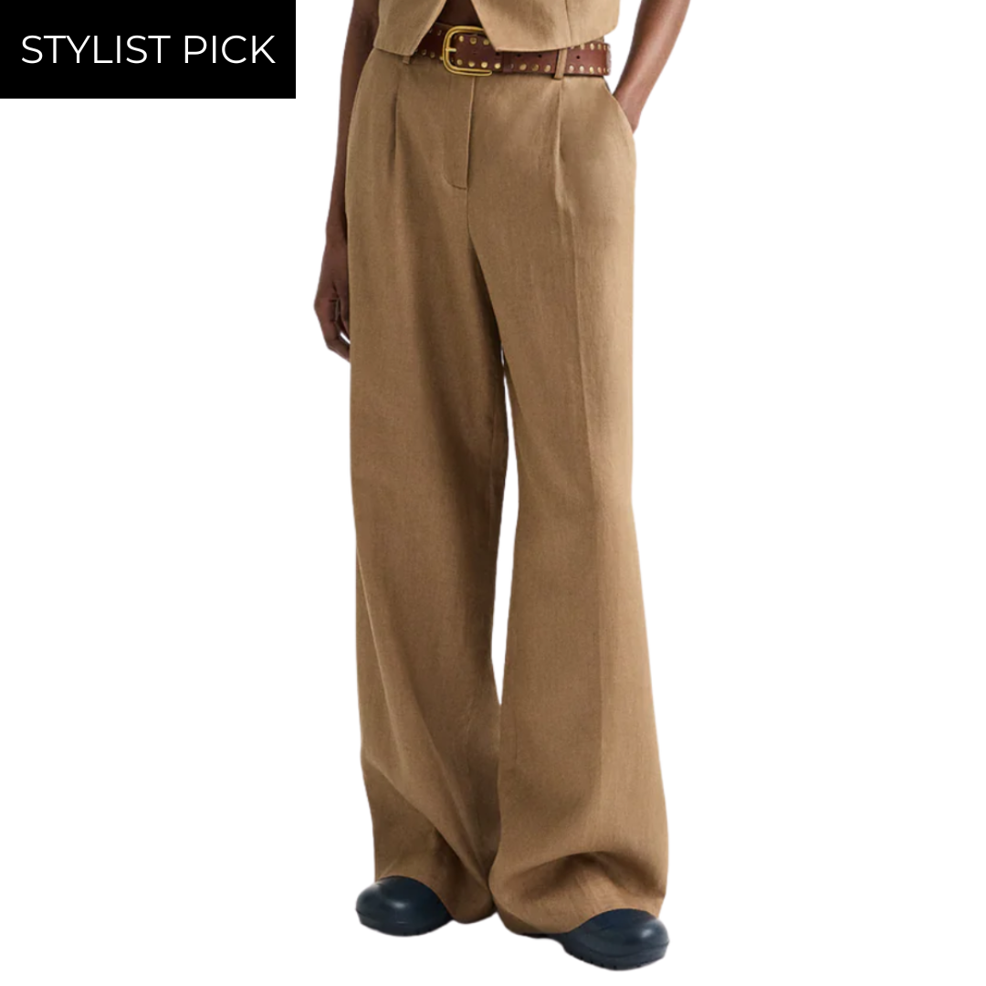 Hudson St Pant in Ermine
