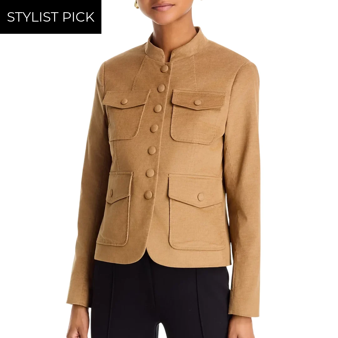 Mercer Corduroy Blazer in Camel
