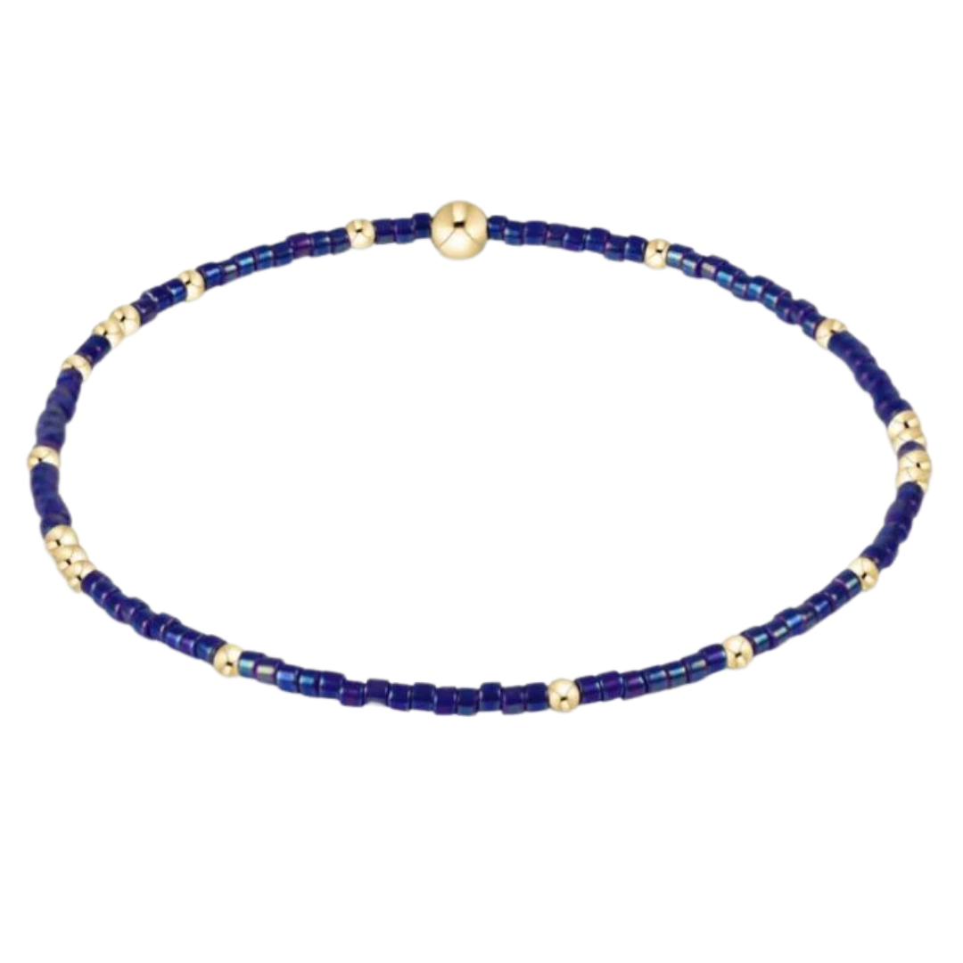 Hope Unwritten Bracelet in Blue Metallic