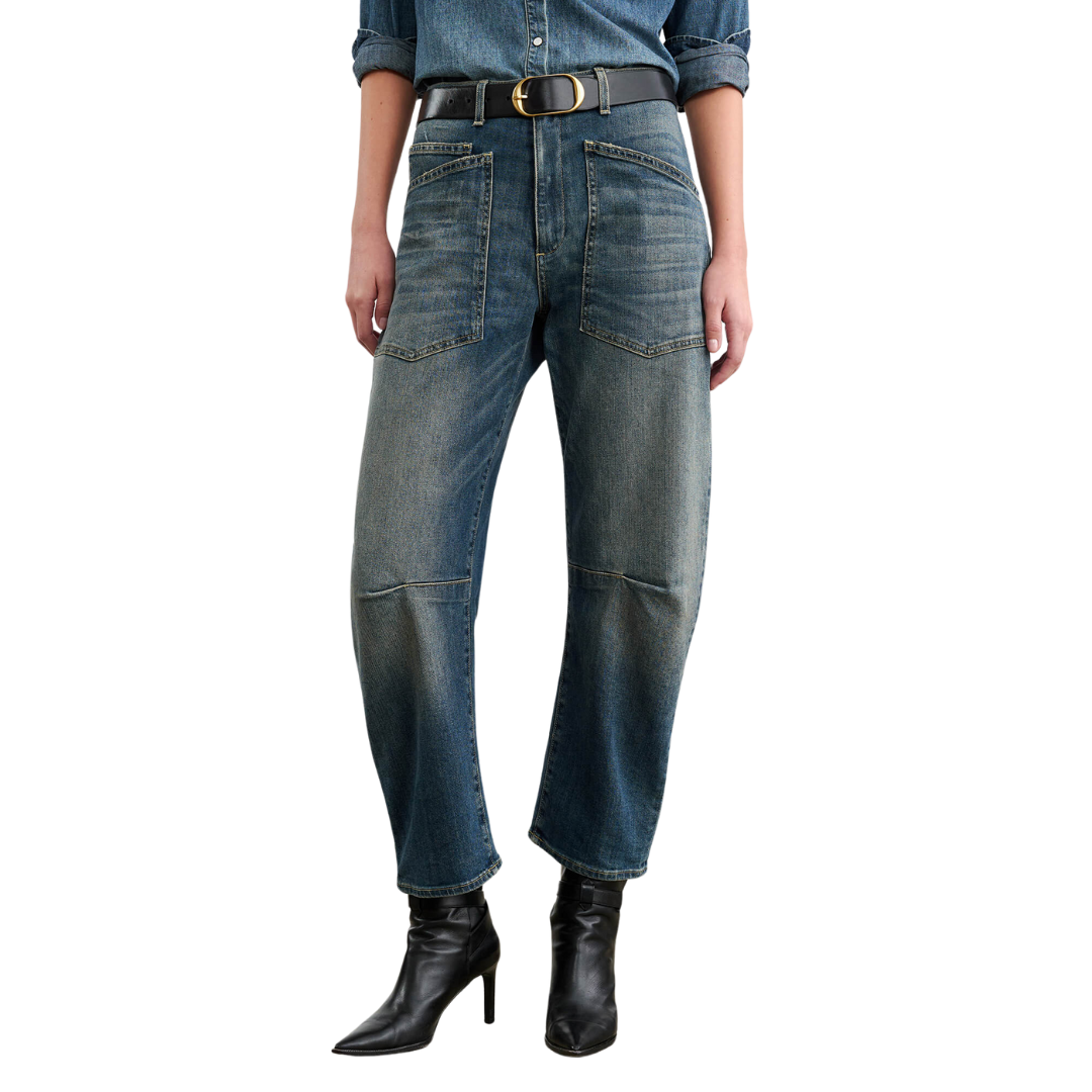 Nili Lotan Shon Jean in Classic Wash