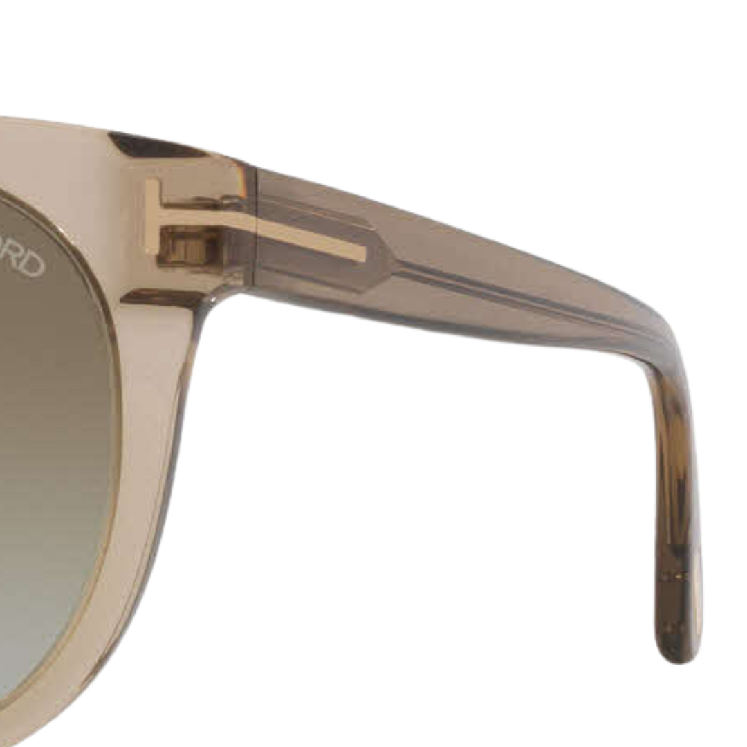 Moira Sunglasses in Crystal Shiney Light Brown