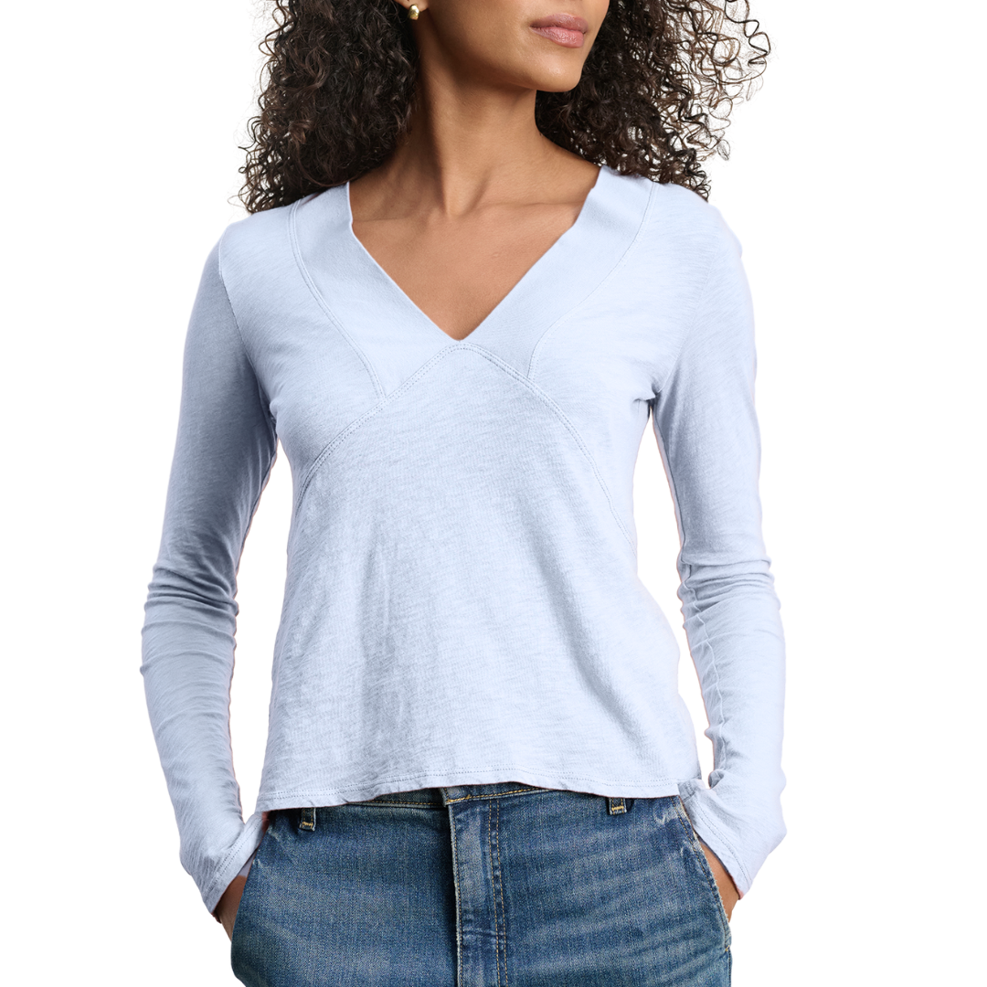 Nessa Top in Soho Sky