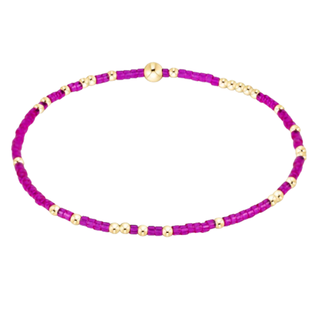Hope Unwritten Bracelet in Fuchsia