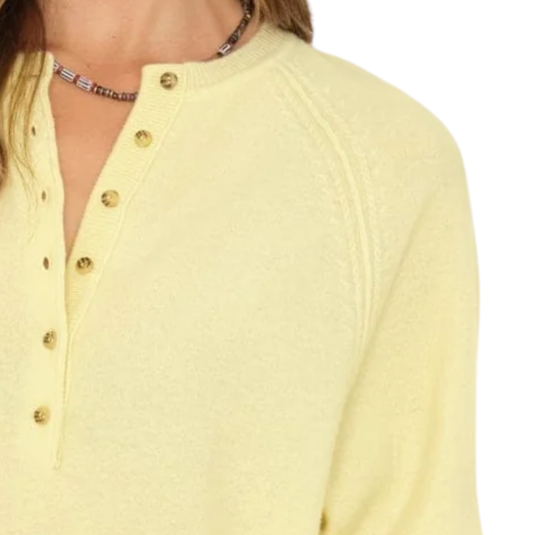 Griffin Sweater in Butter Yellow