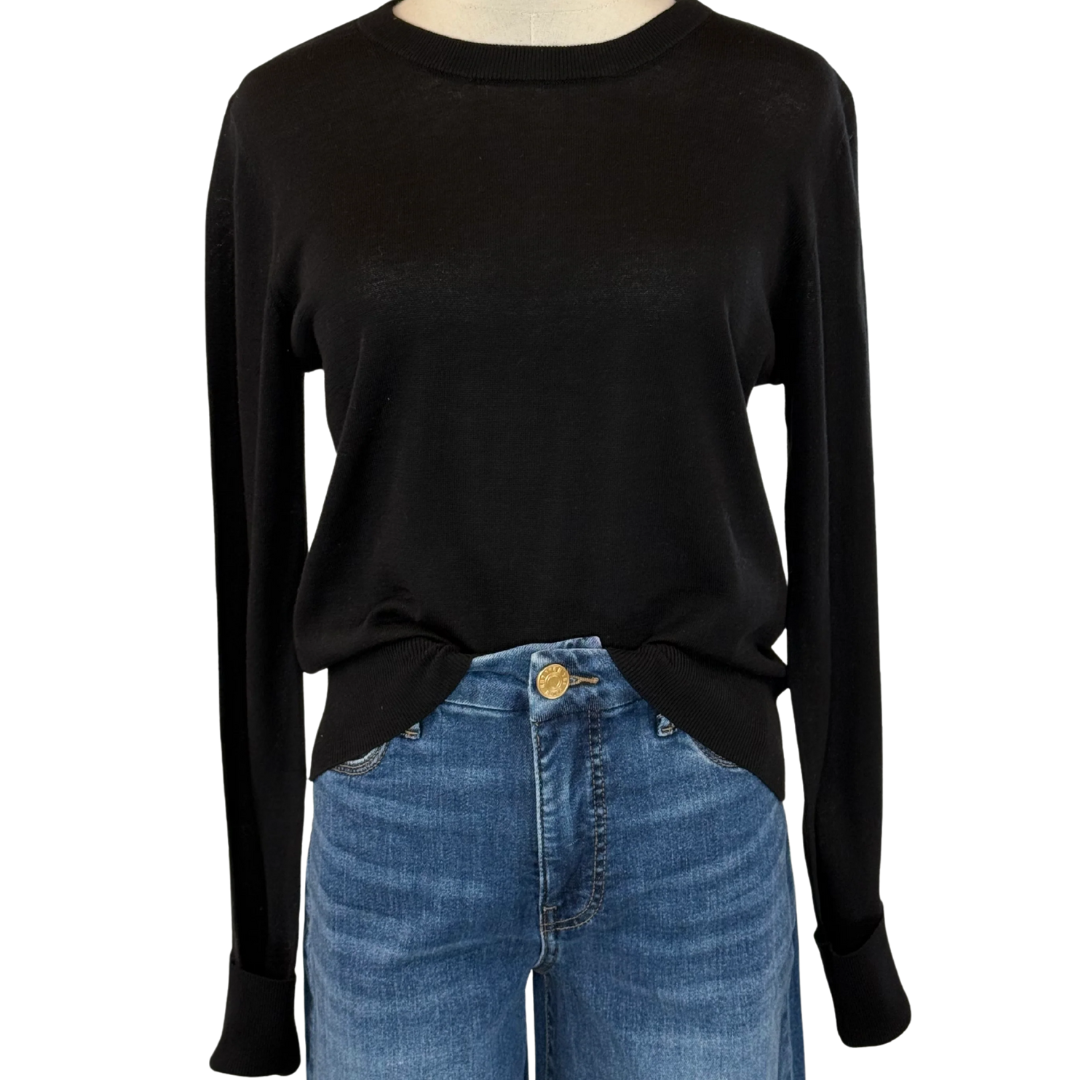 Perfect Layer Sweater in Black