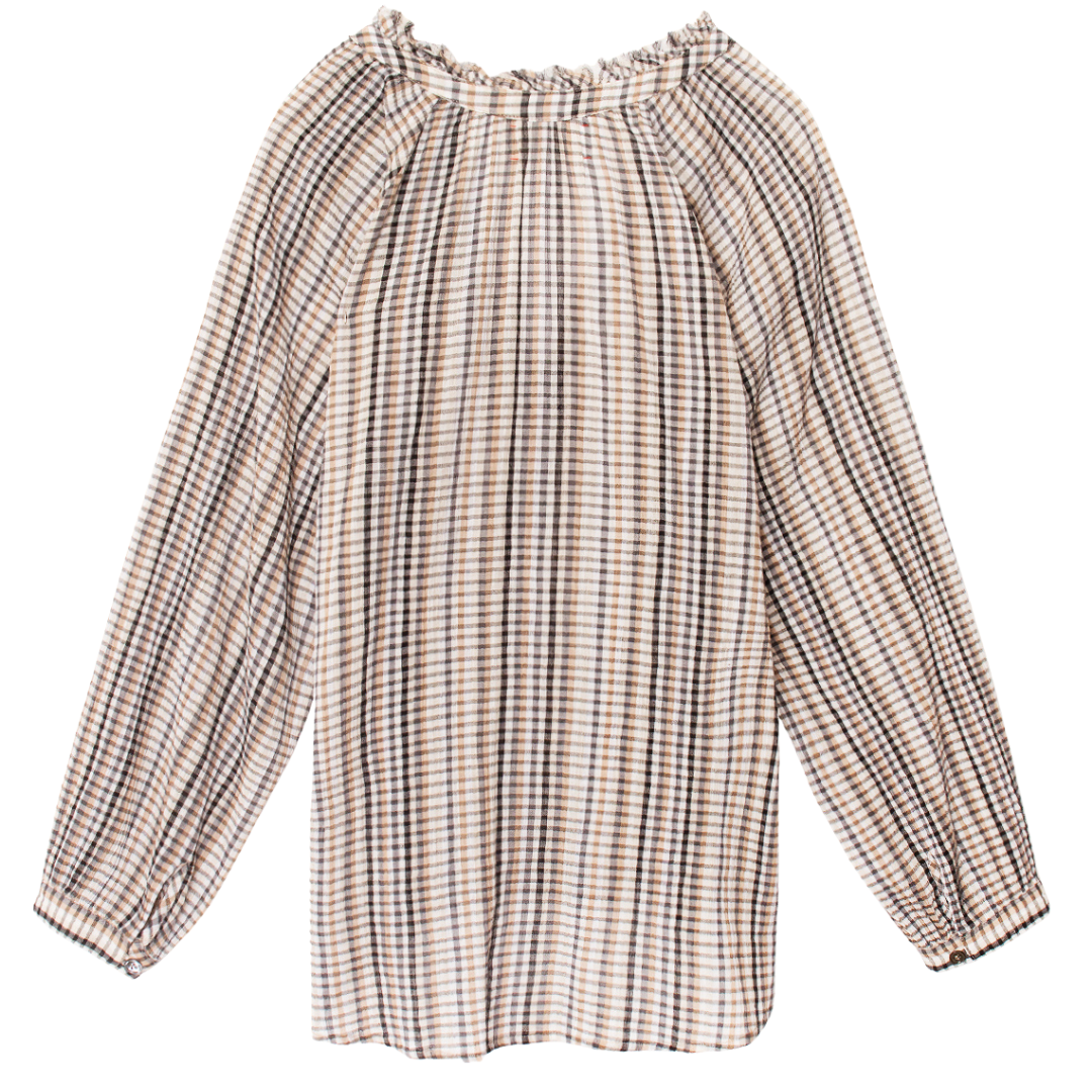 Margot Top in Coco Shell