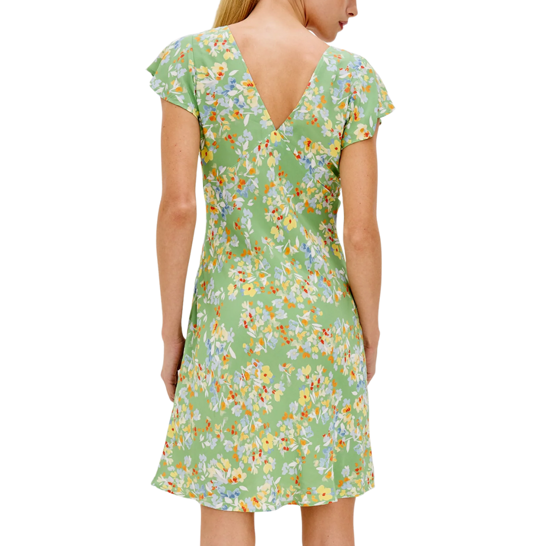 Gigi Dress in Green Meadow