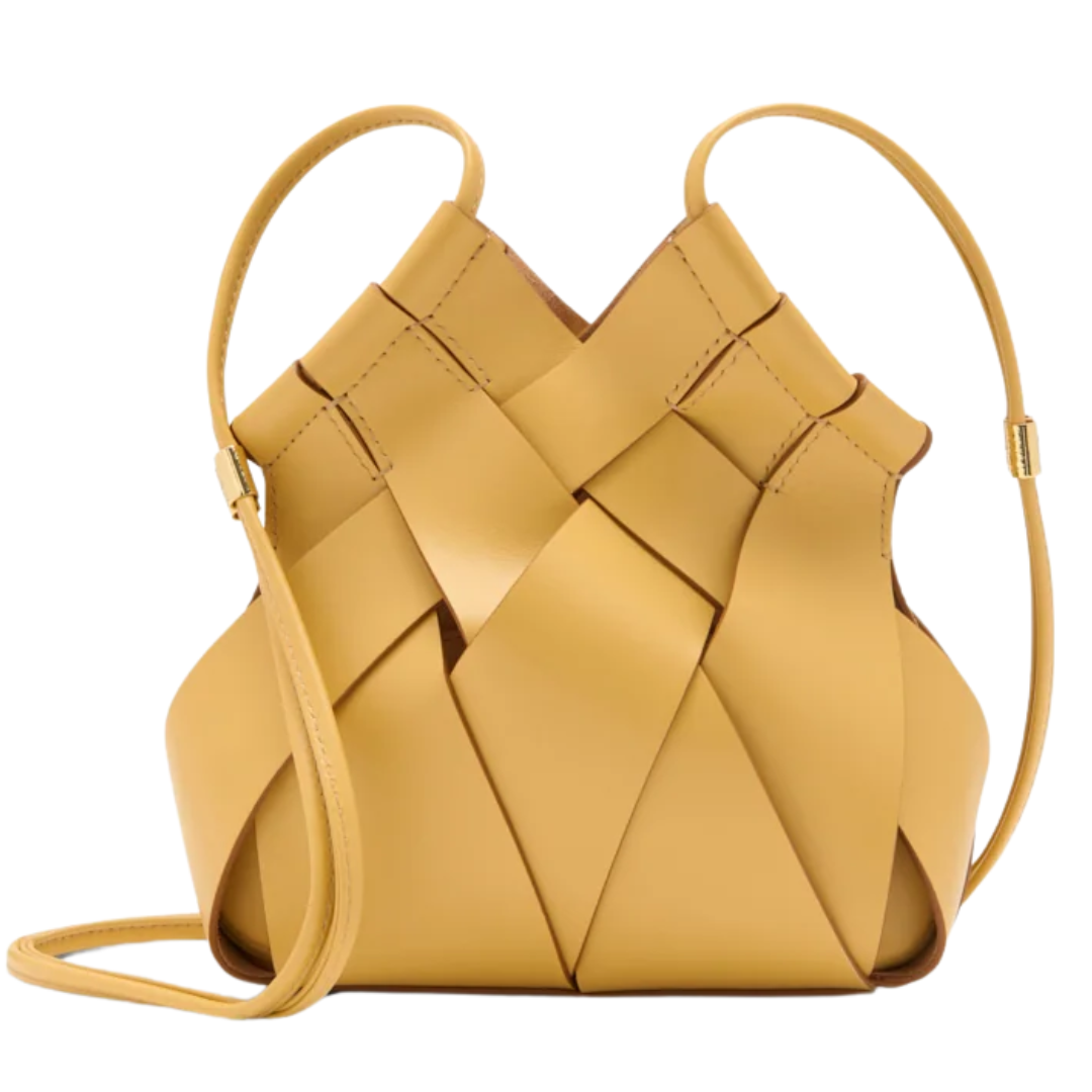 Charlotte Woven Crossbody in Lotus