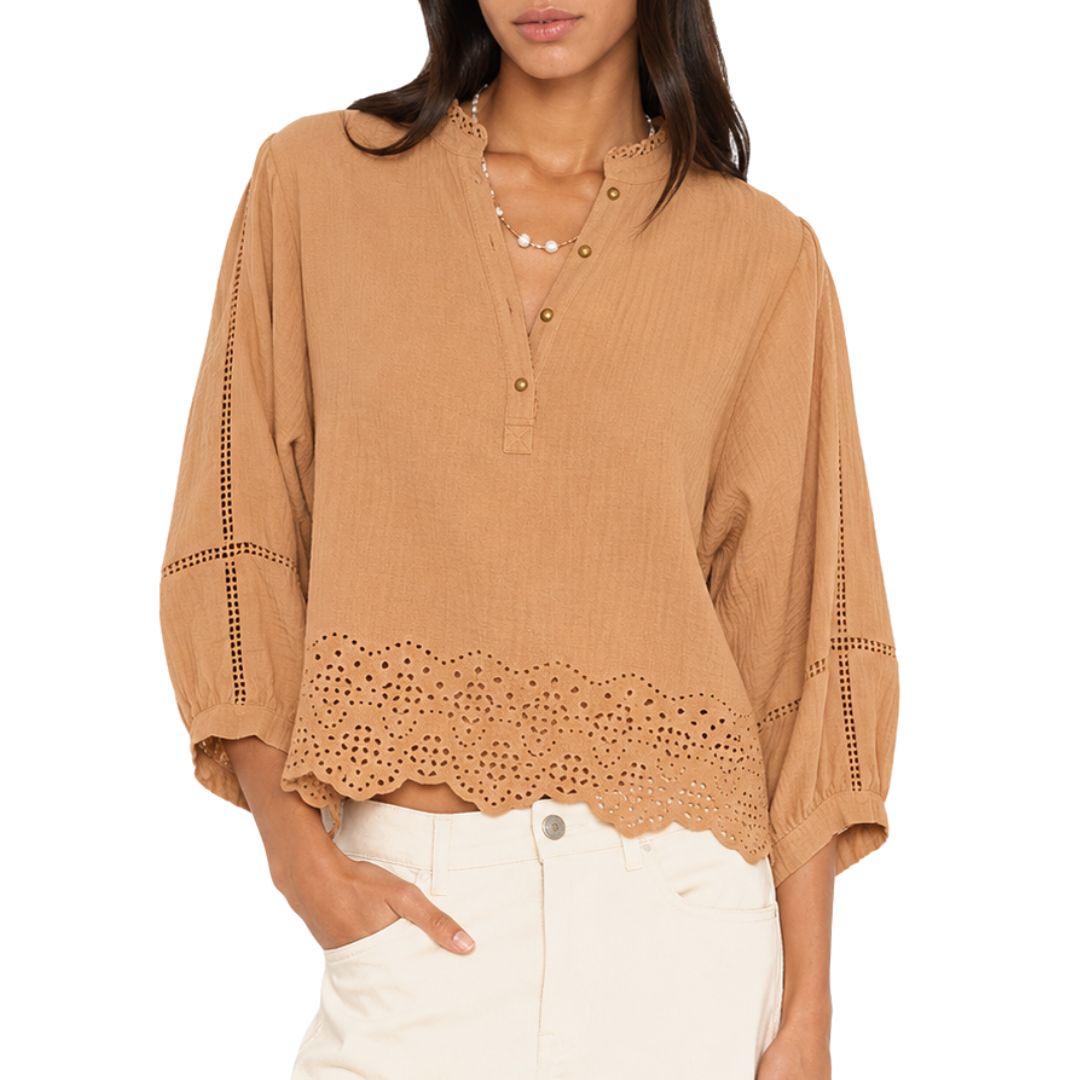 Roxanna Top in Butterscotch