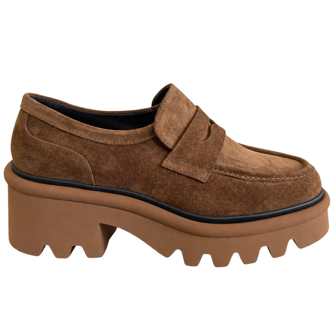 Lys-M High Heels in Crosta Chestnut