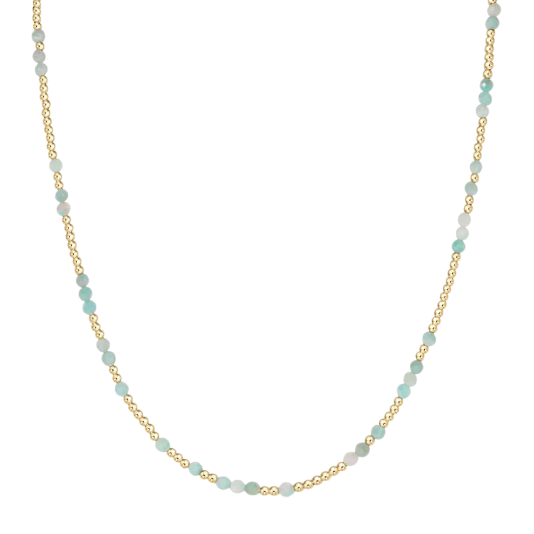 15" Choker Hope Unwritten Gemstone in Amazonite