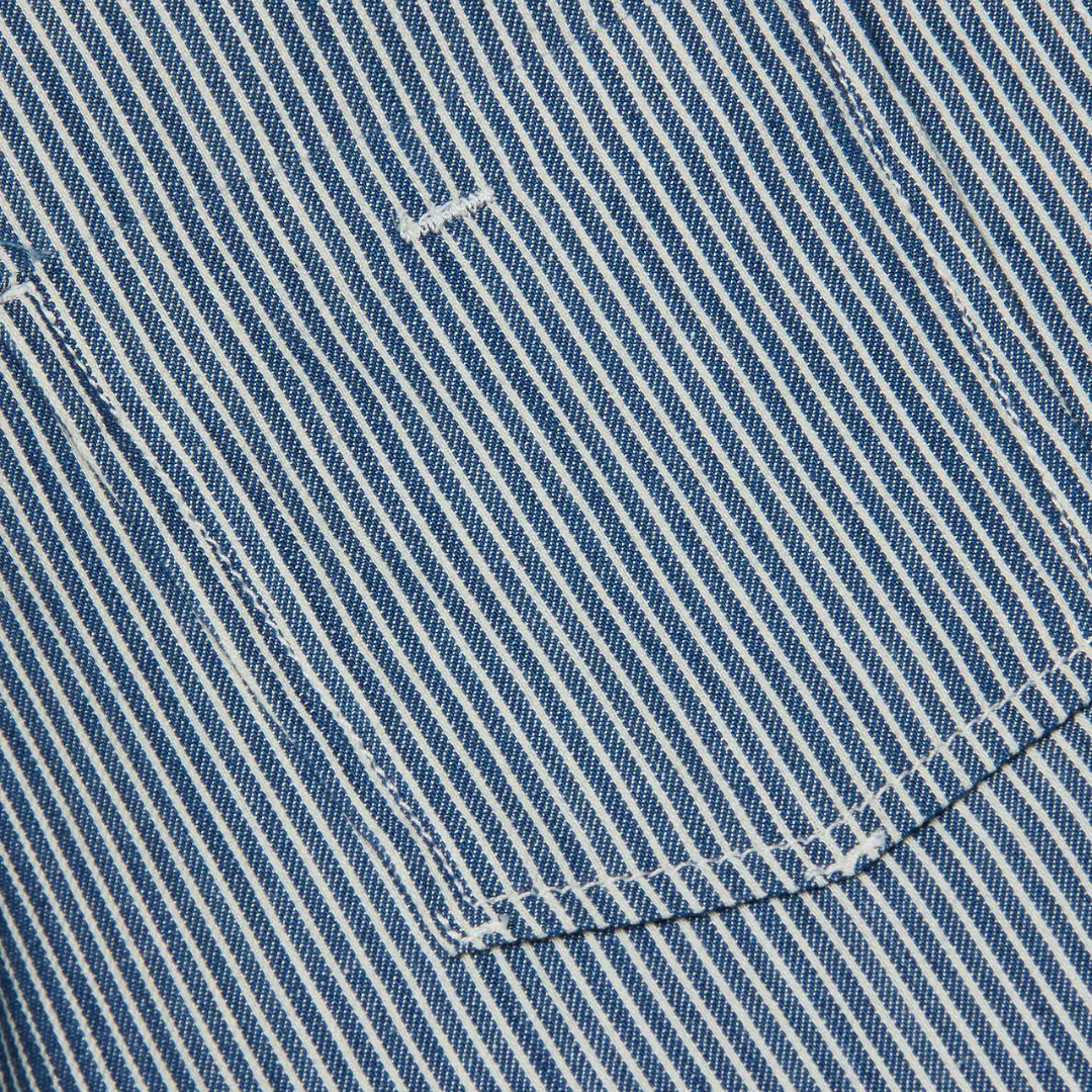 Isla Shirt in Azure Blue Stripe