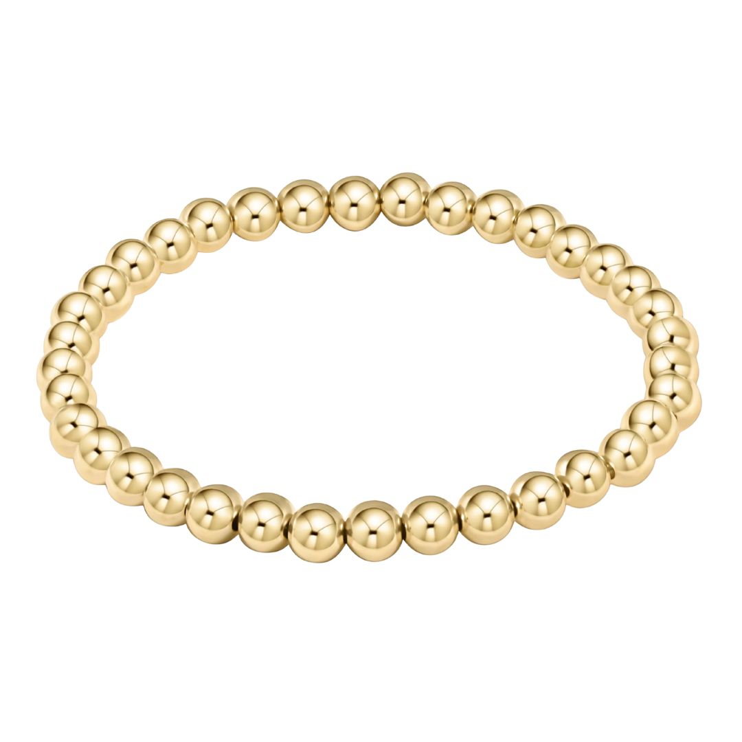 Classic Gold 5mm Bracelet- Extends