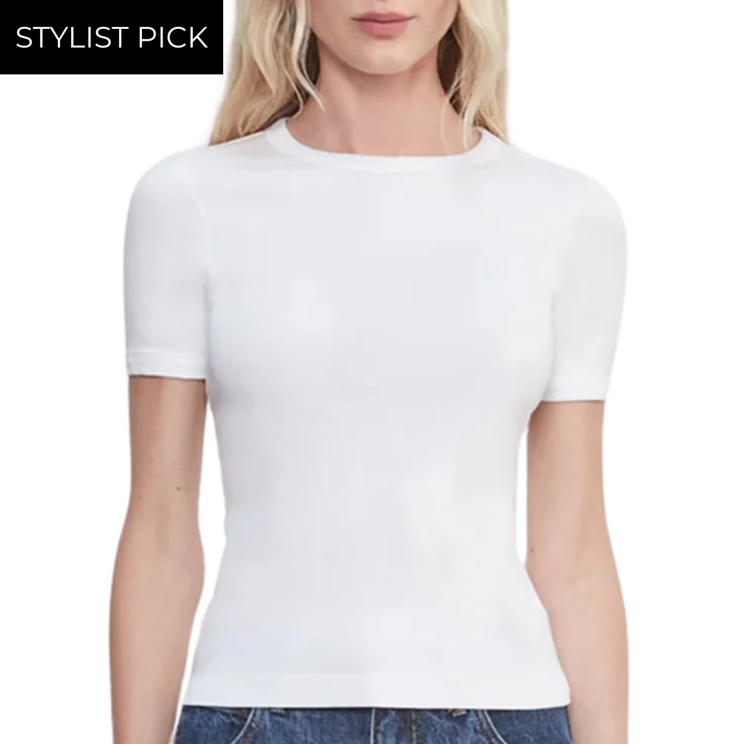 Supima Cotton New Classic S/S Tee in White