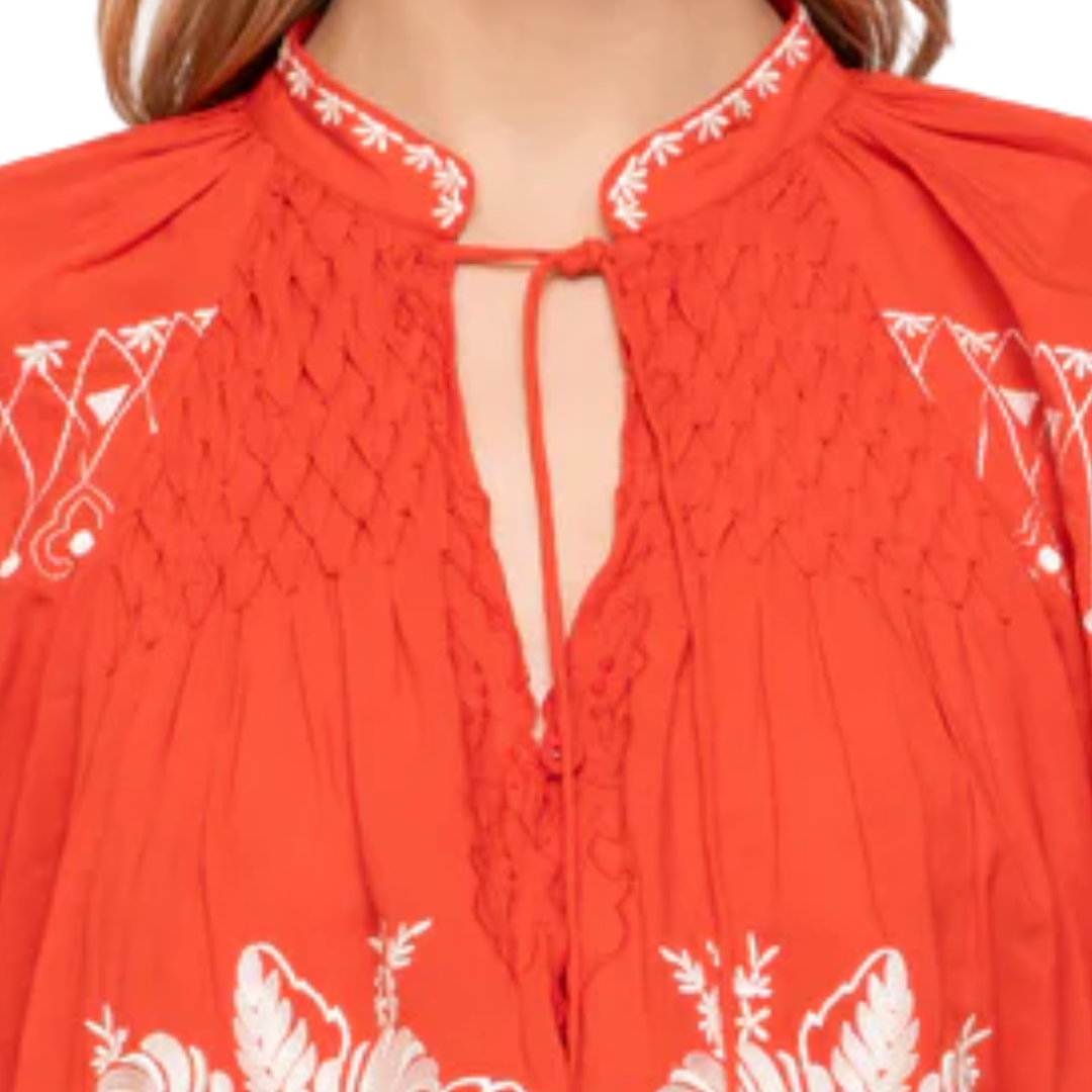 Serafina Top in Poppy