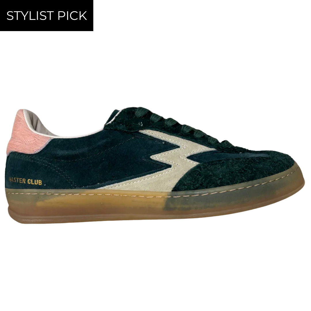 Master Club Sneaker in Dark Green