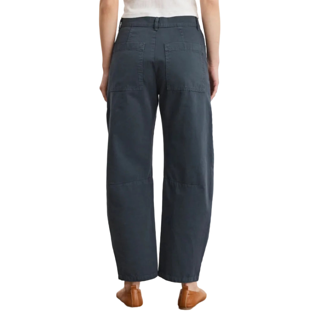 Brylie Sanded Twill Utility Pant in Phantom